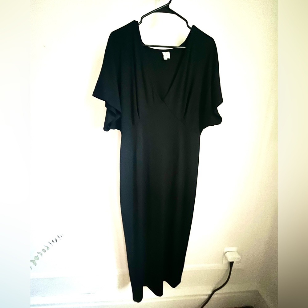 ASOS DESIGN Curve Exclusive Midi Batwing Dress